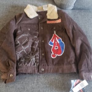 Spiderman corduroy jacket